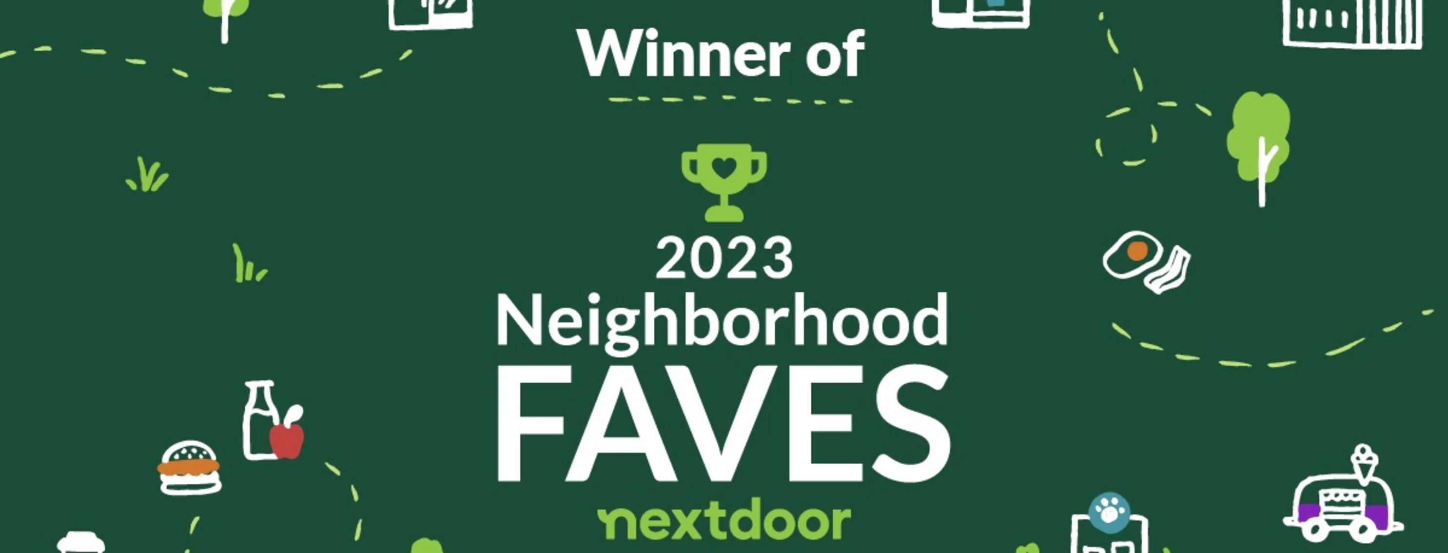 Winner 2023 Neighborhood Faves Nextdoor